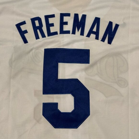 Los Angeles Dodgers Freddie Freeman # 5 Jersey , Unisex - Picture 3 of 16